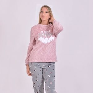 Pijama coralina invierno